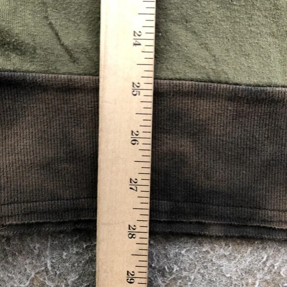 Salvage Jacket Womens Medium Green Biker Full Zip Studded Graphic Grunge Goth - Picture 10 of 10